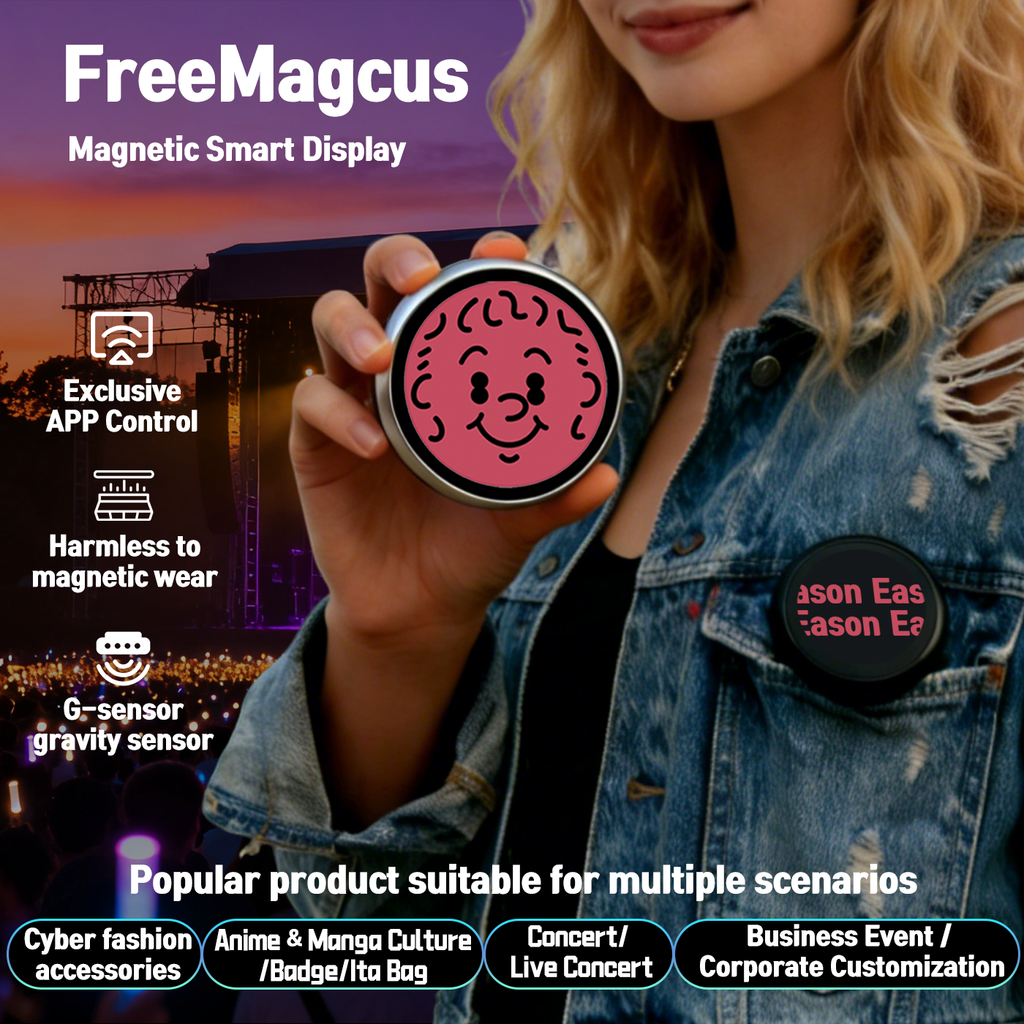 FreeMagcus Electronic Digital Badge