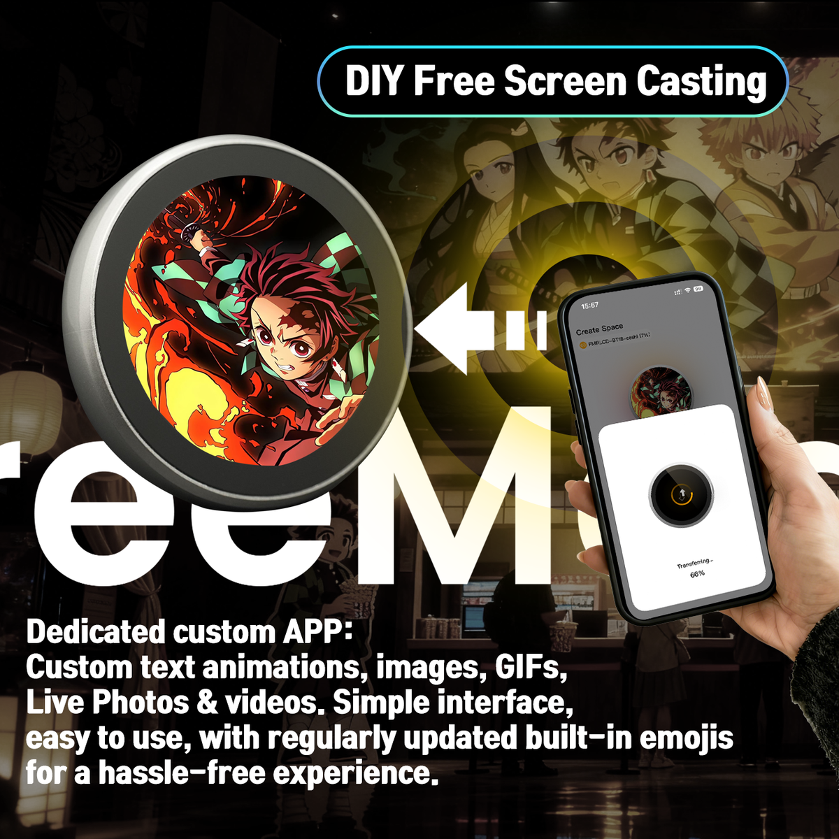 FreeMagcus Electronic Digital Badge